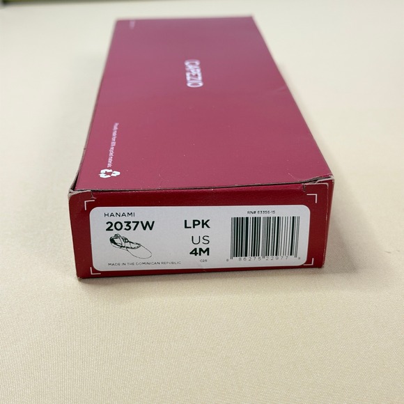 Capezio 2037W Hanami Ballet Shoes Light Pink Peach Canvas Split Sole Size 4M NIB - Picture 7 of 8